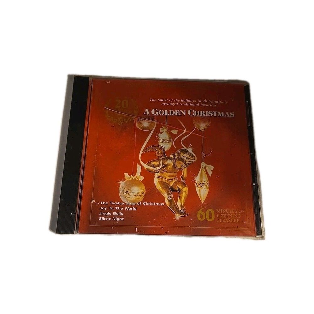 Holly Collectors Series A Golden Christmas CD 1992 20 Christmas Classics